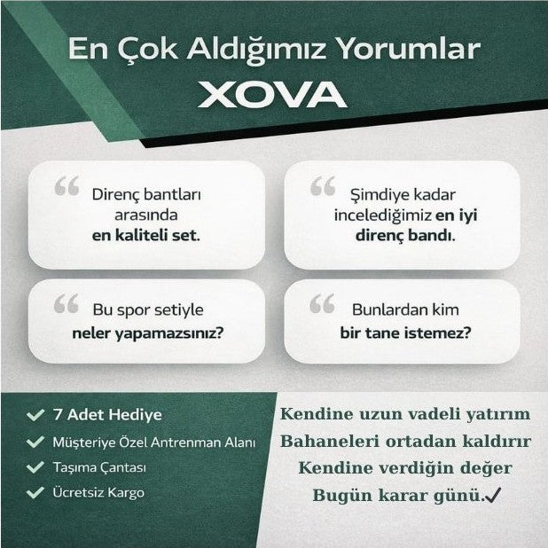 XOVA Güç ve Direnç Seti