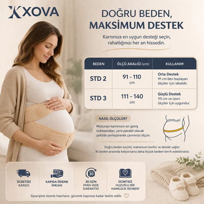 XOVA Konforlu Hamilelik Kemeri